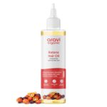 Aravi Organic Batana Hair Oil For Hair Growth With Pumpkin Oil - Derived From American Oil Palm Nut - 200 ml