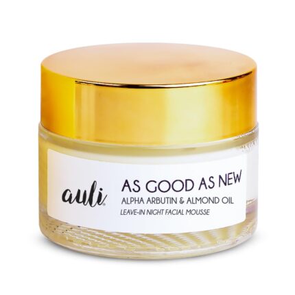 Auli Night Cream For Normal to Dry Skin Types | Almond Oil and Shea Butter | Anti Aging Face Cream to Reduce Lines & Wrinkles | As Good As New - 60GM