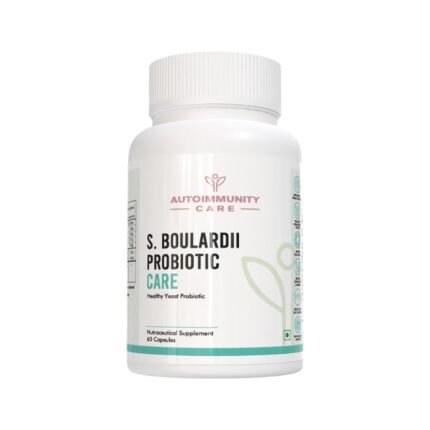 Autoimmunity Care: S. boulardii Probiotic Care | SACCHAROMYCES BOULARDII | 10 Billion CFU per Serving | 60 Veg Capsules