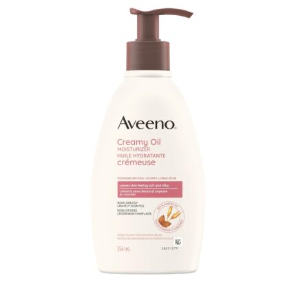 Aveeno Active Naturals Creamy Moisturizing Oil, 12 oz