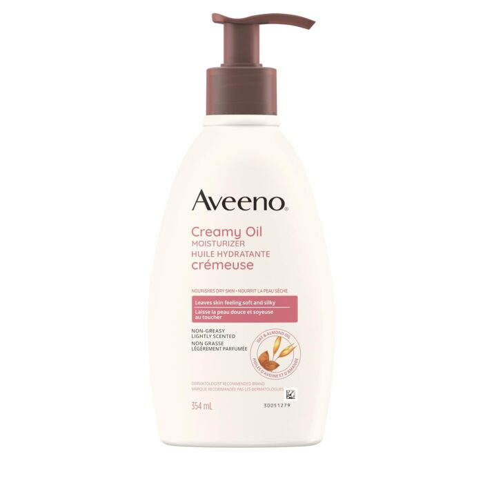 Aveeno Active Naturals Creamy Moisturizing Oil, 12 oz