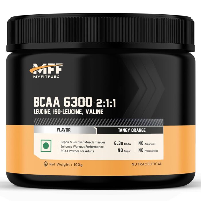 BCAA 6300 2:1:1 (100 gm) Tangy Orange