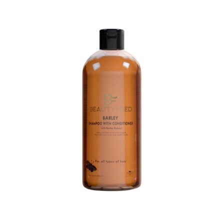 BEAUTYFRED Barley Shampoo With Conditioner – Herbal, Chemical-Free Hair Care with Barley Extract, 400ml