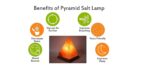 BOLT Himalayan Rock Salt Pyramid Lamp (Orange)