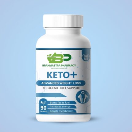 BRAHMASTRA Pharmacy Keto+ 90 capsule supplement | Burn Fat as Fuel | Increase Energy & Boost Metabolism.