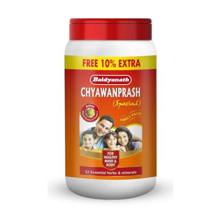 Baidyanath Chyawanprash Special - 2 kg With 10% Extra Free |Immunity Booster | Enhances Strength & Stamina | Made with 52 ingredients