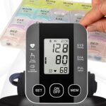 Balson AK-S10 Digital Blood Pressure Monitor with Talking Guidance + MDB-101 Weekly Pill Organizer for Reliable Health Monitoring and Medicine Management