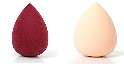 Beauty Blender Set Makeup Sponge Blending Face Makeup, Foundation Cleaner Puff (Pack of 2) (Multicolor 7)