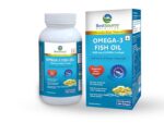 BestSource Omega 3 Fish Oil,(Upgraded EPA & DHA), 1000mg of Omega 3 capsule for healthy lipid profile, Free from Heavy Metals, PCBs, & Dioxins, No fishy smell, No burping, 60 softgels