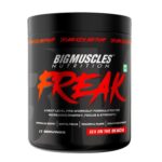 Bigmuscles Nutrition Freak Pre-Workout Sex on the Beach [15 Servings, 90g] | Storming Energy & Endurance | Focus & Strength