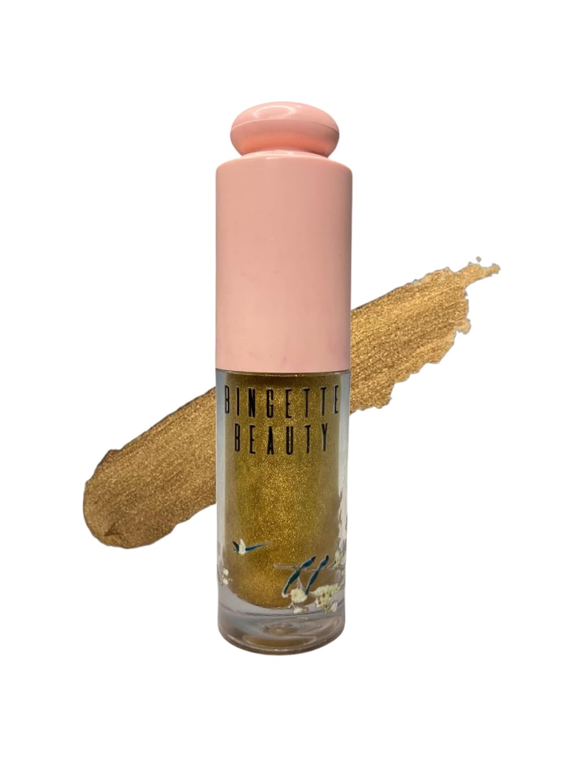 Bingette Beauty Liquid Luminizer - Glorify | Radiant, Dewy Glow with Lightweight, Blendable Formula | Infused with Jojoba & Vitamin E | 8ml | Glorify