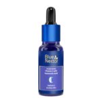 Blue Nectar Plant Based Vitamin C Face Serum for Glowing Skin 100 Natural Hyaluronic Acid Serum Ayurvedic Serum for Women Men (9 Herbs, 30 ml)
