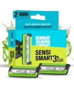 Bombay Shaving Company Sensi Smart 3 Razor Cartridge | Pack Of 2 Blades