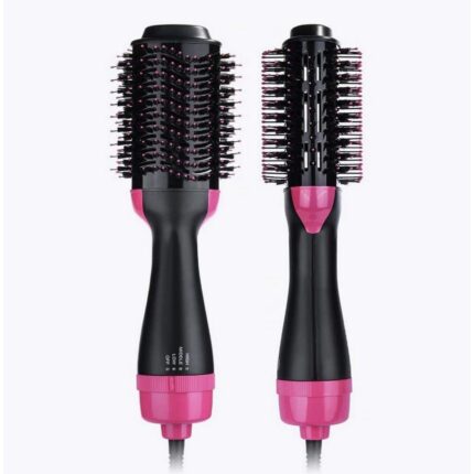 Boricha Enterprise One Step Hair Dryer and Volumizer,Hot Air Brush, Blow Dryer Brush, Ceramic Electric Blow Dryer Styler Straightener, 3 In1 Styling Oval Comb, Negative Ion Hair Straightener
