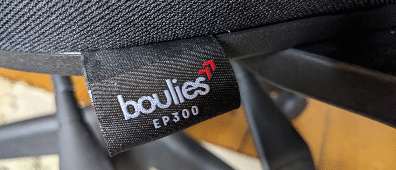 Boulies OP300 during our review