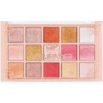 C2P Pro Pathfinder Highly Pigmented Eyeshadow Palette with 15 Blendable Shimmer Shades and Minimal fallout for Eye Makeup (Dazzling Daisy 01, 24 gm)