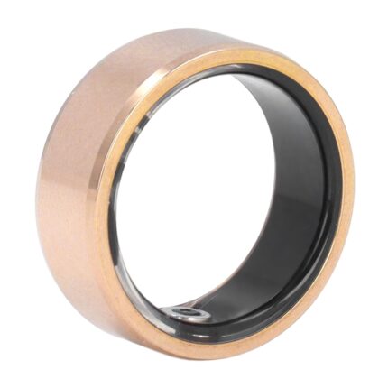 CCYLEZ Smart Health Tracker Ring, Fashion Design, IP68 Waterproof Pedometer Ring with 7 Day Battery Life, for Systems and iOS (US Size 8)