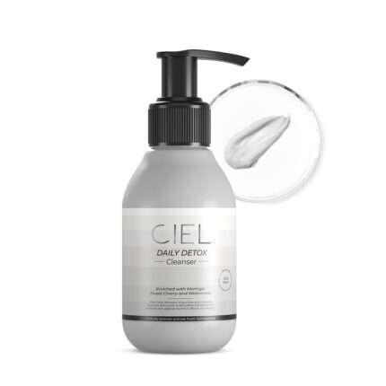 CIEL Daily Detox Gentle Face Cleanser - 100ml | Soap Free Cleanser | Non-Drying Formula | Removes Dirt, Oil & Makeup | Softens & Detoxifies Skin | All Skin Types
