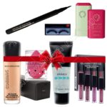 CLASSY HUDA Professional Waterproof HD Makeup Kit Combo For Girls And Women Full Set With All Products Daily And Beauty Parlour Use Pack Of - 6 [MINI MAKEUP KIT]