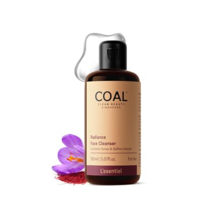 COAL Clean Beauty Radiance Face Cleanser with Honey & Saffron Extract | Deeply Cleanses, Refreshes & Resets Skin | Women | All Skin Types | 150ml