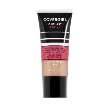 COVERGIRL Outlast Active Foundation, Creamy Natural, 1 Ounce