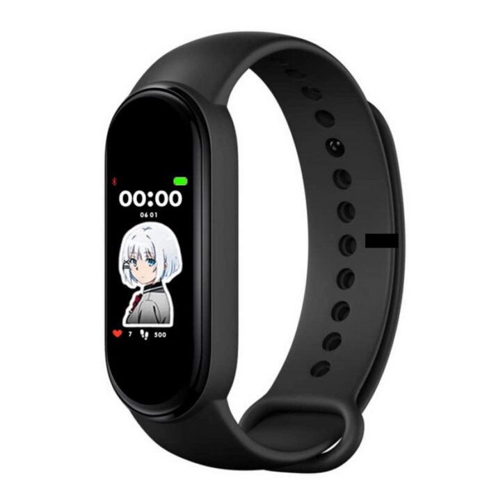 Captcha Daily Use Smart Fitness Band M9 Lite Band Bracelet/Fitband, Heart Rate Monitor Sensor OLED Bluetooth Wristband Waterproof Sports Health Activity Tracker