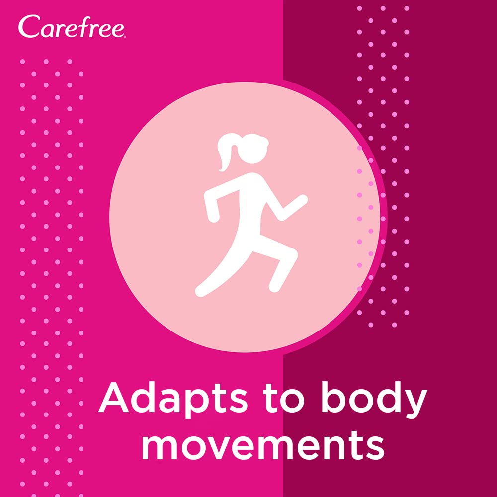 Carefree Super Dry Panty Liners, 20 Liners (Pack of 4)