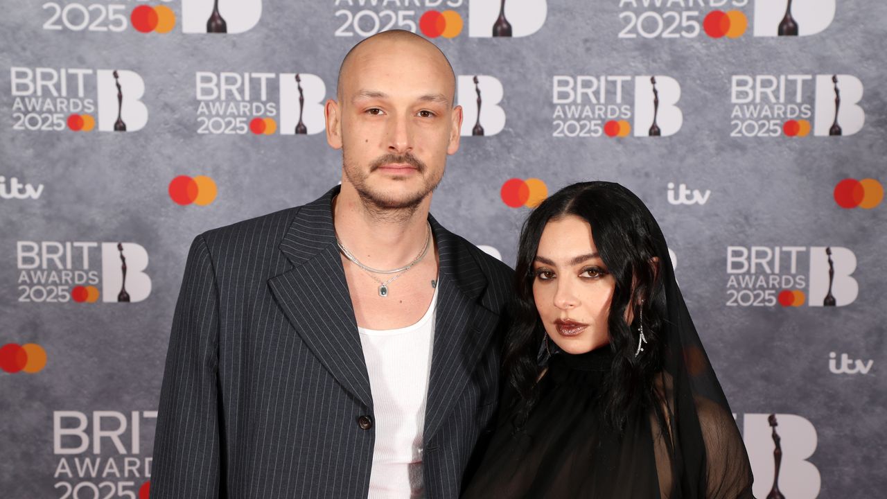 Charli XCX Trades Her Black Veil For a Bridal Minidress to Marry 1975 Drummer George Daniel