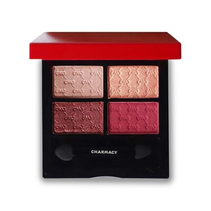 Charmacy Milano Gradient Eyeshadow Palette - 7.2 g, Soft Texture, Mini Palette, Metallic, Travel Friendly, Highly Pigmented, Long Wear, Vegan, Cruelty Free, Toxin Free