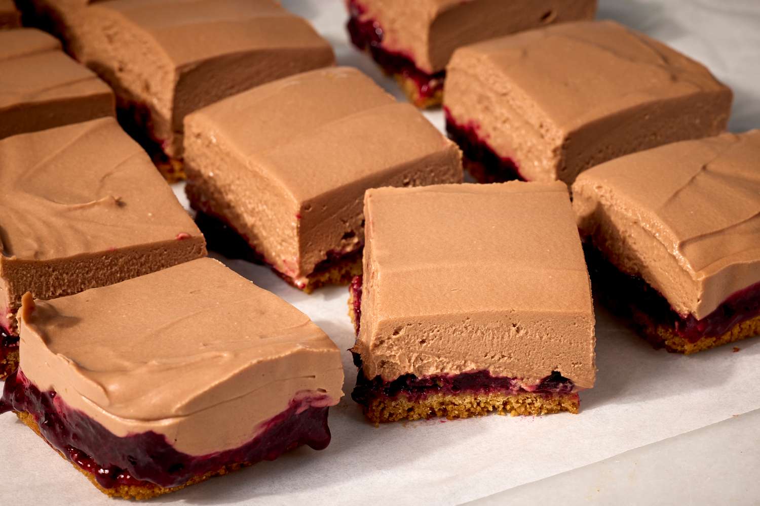Chocolate-Cherry Cheesecake Bars