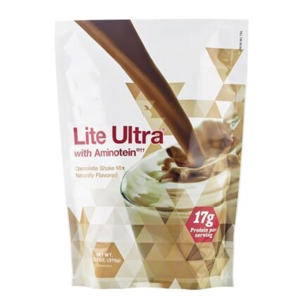 Chocolate Shake Mix with Aminotein, 17g Protein per Serving, 375g, Naturally Flavoured