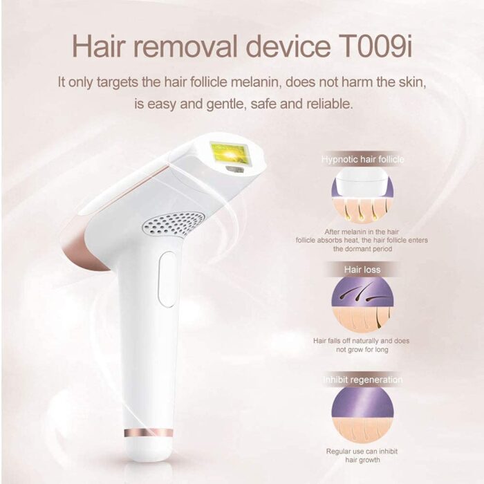 Cloyster Hair Removal Machine With Portable Beauty Instrument Set Painless Laser Epilator & Anti-Ageing Facial Skin Appliance Kit Permanent Hair Removal Device Electric Body Hair Trimmer & Facial