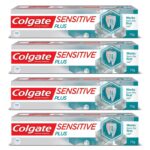 Colgate Sensitive Plus 70Gm Toothpaste For Sensitivity Relief (280Gm, Pack Of 4, 70Gm Each)