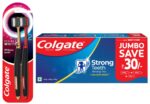 Colgate Strong Teeth Cavity Protection Toothpaste, Colgate Toothpaste with Calcium Boost, 500gm Saver Pack, India's No.1 Toothpaste & Colgate Visible White O2 Toothbrush - 2pcs