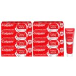 Colgate Visible White Toothpaste 400g (Combo Pack of 8 x 100g) Teeth Whitening Starts in 1 week, Safe on Enamel, Stain Removal and Minty Flavour for Fresh Breath.