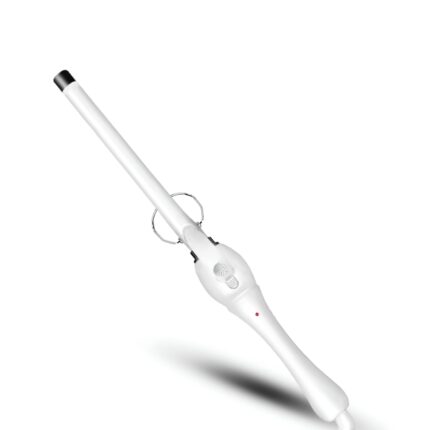 Concepta Hair Curler Machine | Professional Hair Curler Iron Rod Styler for Women with Machine Stick | Hair Brush Styler for Waves, Curls & Volume | White