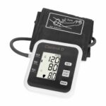 Control D Fully Automatic Oscillometric Digital Blood Pressure Checking Machine Upper Arm Portable Digital Blood Pressure Monitor BP Machine Power With Micro USB (Black and White)