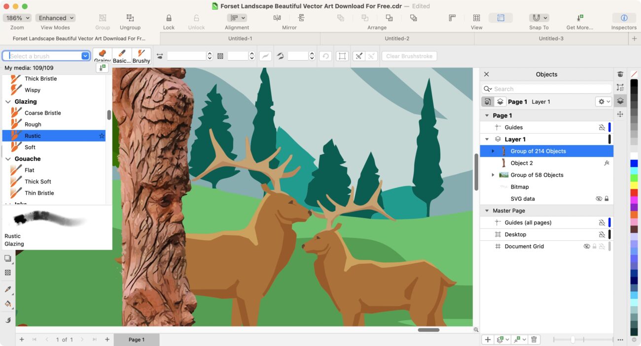 CorelDRAW Graphics Suite 2025 during our review