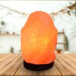 Crystu Natural Himalayan Rock Salt Lamp Natural Shape for Vastu, Positive Energy, Healing and Peace, Harmony, Purification, Best Wellness for Gifting Option