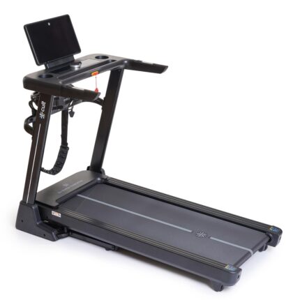 Cult SmartStrideActive BLDC Motorized Treadmill (5HP Peak) with Massager | 16Km/Hr Max Speed, 130Kg Weight Capacity | 15 Level Auto Incline | 15 Preset Programs | LED Display | Home Gym Equipment