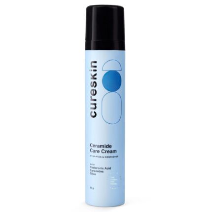 Cureskin Ceramide Moisturiser SPF 40 PA+++ Skin Barrier Repair Face Moisturizer for Men and Women | Hyaluronic Acid Moisturizer for Face | Anti Aging Cream for Women and Men