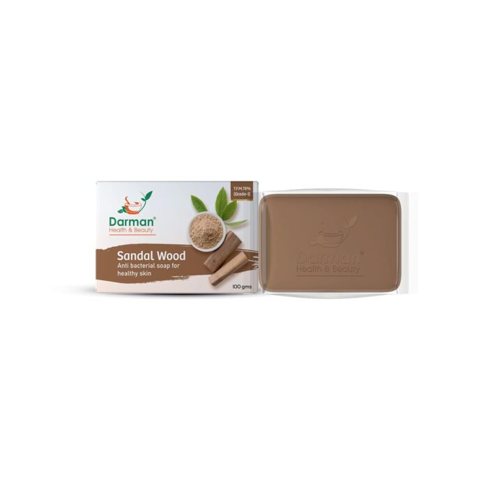 DARMAN Anti Bacterial Soap (Pack of 4) (Sandalwood)
