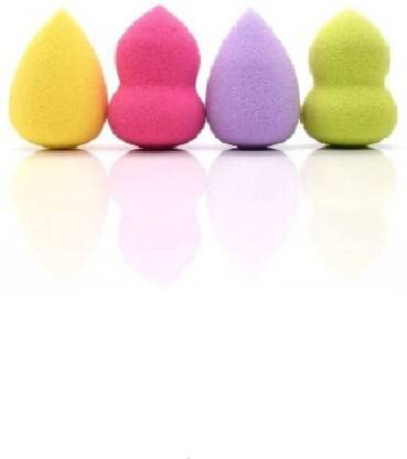 DATNASAYAD Set of 4 Makeup Beauty Foundation Cream Powder Liquid Blender Spong Puff