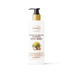 D'Samie Almond Oil and Shea Nourishing Body Wash | For Incredibly Smooth Skin |Daily Use | For All Skin Type | Sulphate & Paraben Free (300ml)