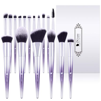 DUCARE Makeup Brushes Set- purple, 17 Pcs