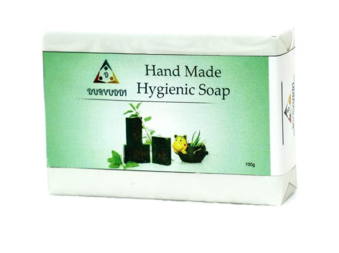 DURVUDDI Anti Bacterial Organic Herbals Neem & Tulsi -Besil Leaves Bathing & Soap Pack of 100 gm (BESIL)