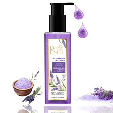 Da Emre Mysterious Lavender shower gel || Lavender & Mint extracts || 200 ML