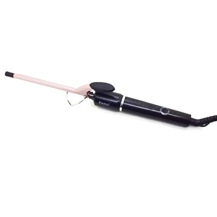 Dealsure Professional Hair Curler Iron Rod Brush Styler for Women Professional Hair Curler Tong with Machine Stick and Rolle (Black)