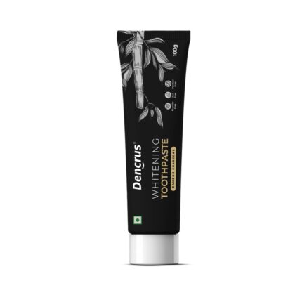 Dencrus Charcoal Toothpaste | Teeth Whitening Toothpaste for Sensitive Teeth, 100g