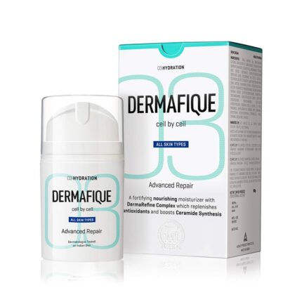 Dermafique Advanced Repair Night Cream with Niacinamide – 50g, Moisturizer for Face, 5x Ceramide Synthesis, Boosts Collagen Production, Enriched with Pro Vitamin E, Suitable for All Skin Type | Dermatologist Tested